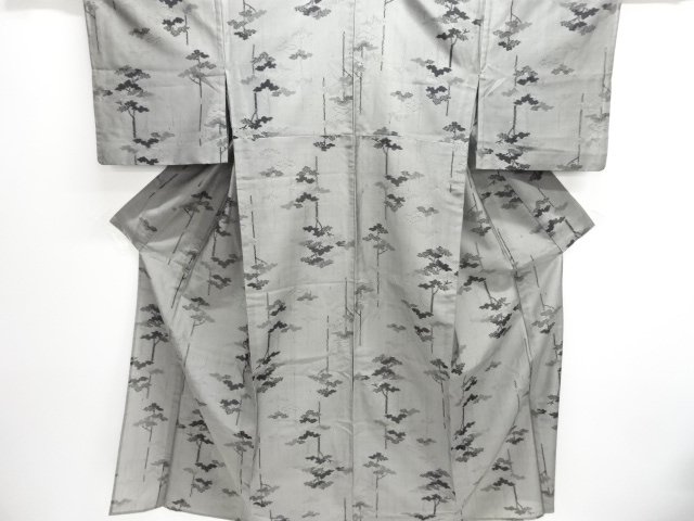Japanese Kimono / Tsumugi Omeshi Silk